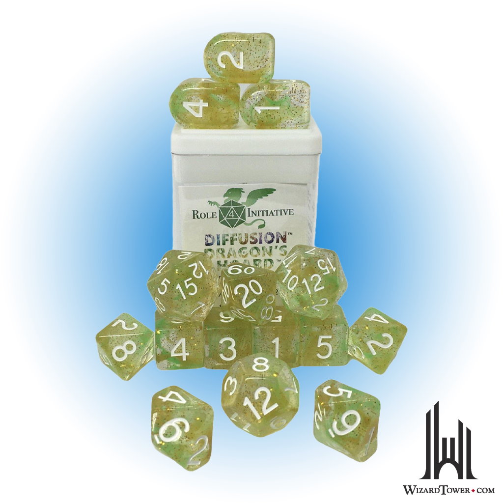 Dice Set - Dragons Hoard 15ct